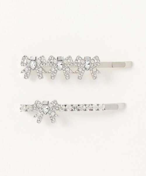 JUMELLE（ジュメロ）の「リボングリッターピン（ヘアピン・レディース・シルバー・FREE）」の11枚目の写真