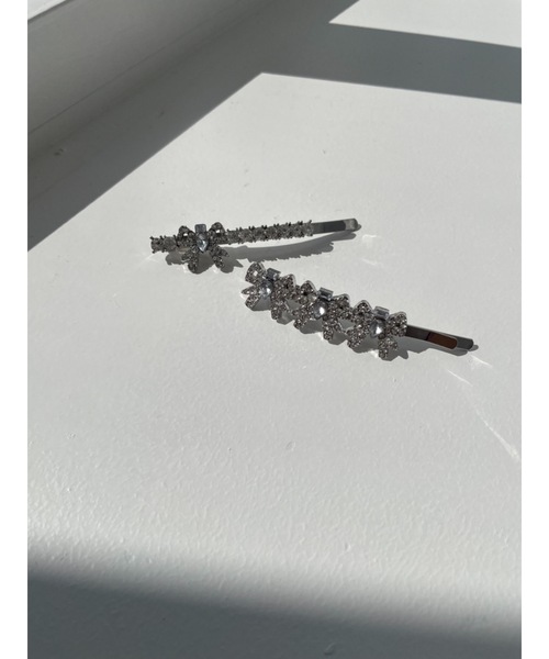 JUMELLE（ジュメロ）の「リボングリッターピン（ヘアピン・レディース・シルバー・FREE）」の16枚目の写真