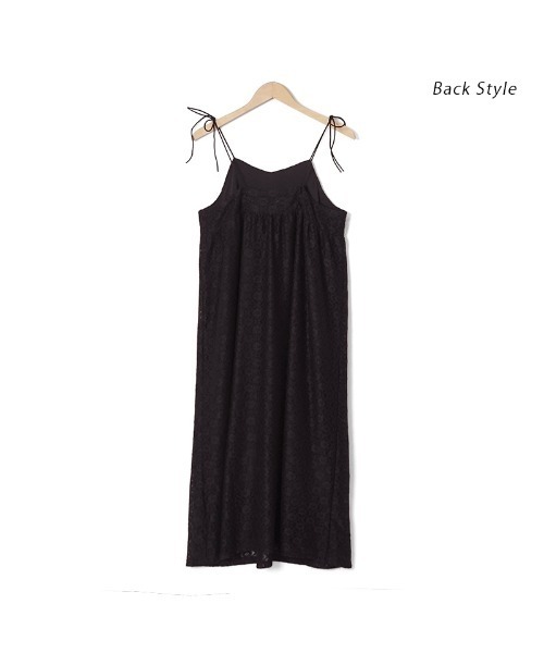 flower（フラワー）の「レーシーブルームワンピース（ワンピース・レディース・ベージュ/ブラック・FREE）」の12枚目の写真