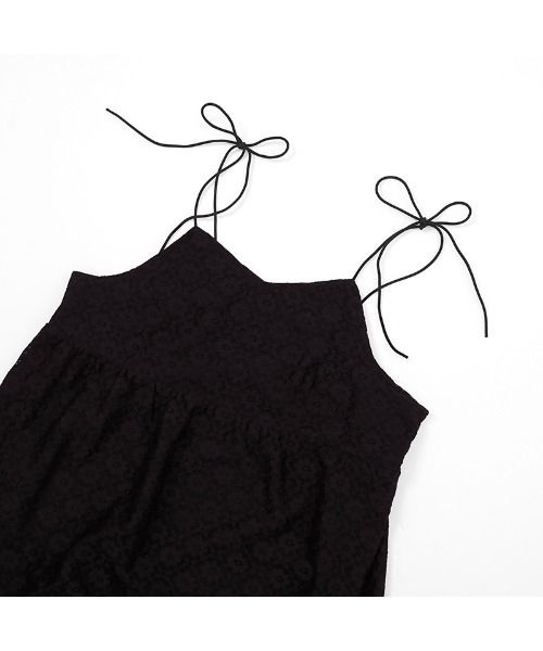 flower（フラワー）の「レーシーブルームワンピース（ワンピース・レディース・ベージュ/ブラック・FREE）」の8枚目の写真