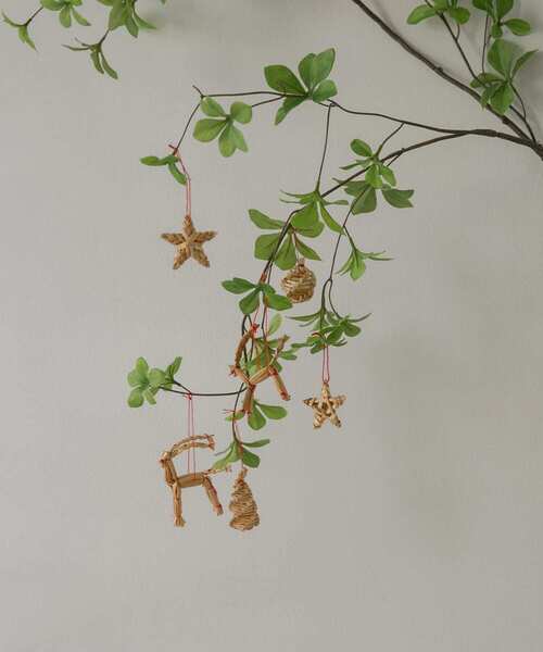 URBAN RESEARCH DOORS（アーバンリサーチドアーズ）の「shesay　ボトリング ストローオーナメントセット（インテリア雑貨・レディース・レッド・-）」の9枚目の写真