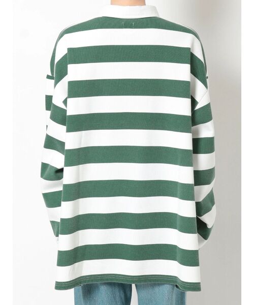 Ungrid(アングリッド)の「ビッグラガーシャツ(Tシャツ/カットソー・レディース・ネイビー/グリーン・FREE)」の20枚目の写真