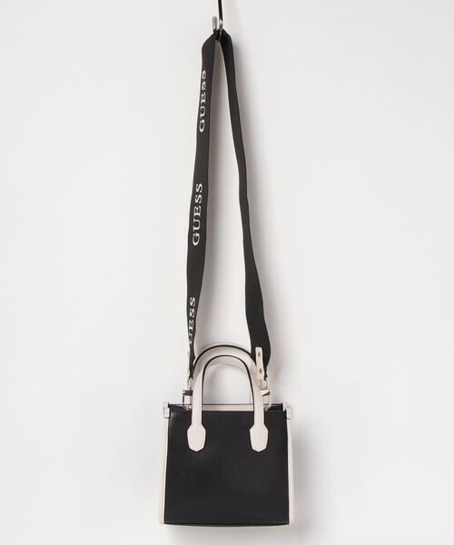 Guess（ゲス）の「SILVANA 2 Cmprtmnt Mini Tote（トートバッグ・レディース・オレンジ/ブラック・ONE SIZE）」の15枚目の写真