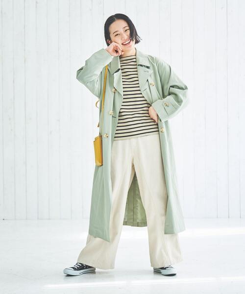 coen(コーエン)の「ワイドシームデニムパンツ(デニムパンツ・レディース・コバルトブルー/ナチュラル・S/M/L)」の21枚目の写真