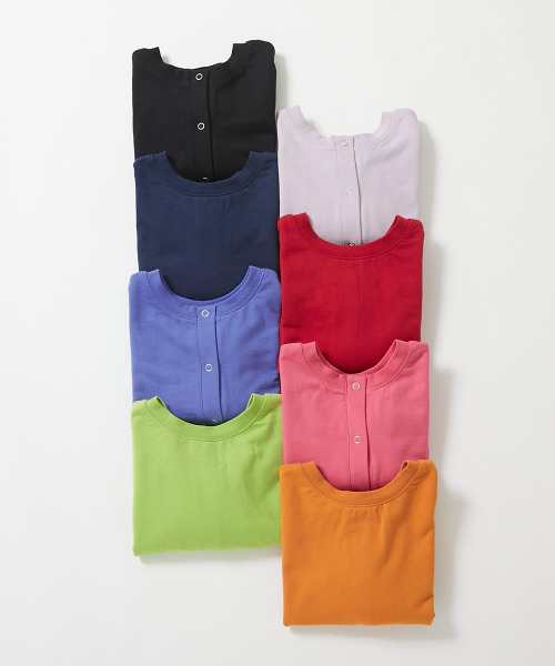 devirock（デビロック）の「綿100% ミニ裏毛  2WAY カラーカーディガン（カーディガン/ボレロ・キッズ・ピンク/グリーン/パープル系その他/ダークオレンジ/ブラック/ブルー系その他3/レッド系2/ライラック/ネイビー・120cm/110cm/130cm/150cm/160cm/140cm/100cm）」の13枚目の写真