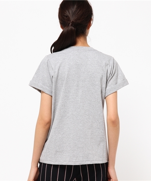 CIAOPANIC TYPY（チャオパニックティピー）の「USAポケットTシャツ（Tシャツ/カットソー・レディース・ホワイト/ネイビー/グレー・FREE）」の10枚目の写真