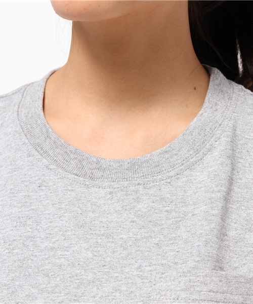 CIAOPANIC TYPY（チャオパニックティピー）の「USAポケットTシャツ（Tシャツ/カットソー・レディース・ホワイト/ネイビー/グレー・FREE）」の11枚目の写真