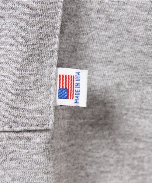 CIAOPANIC TYPY（チャオパニックティピー）の「USAポケットTシャツ（Tシャツ/カットソー・レディース・ホワイト/ネイビー/グレー・FREE）」の5枚目の写真