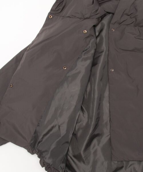Samansa Mos2（サマンサ モスモス）の「ダウンフェザーフードブルゾン（ブルゾン・レディース・カーキ/ベージュ/チャコール・ﾌﾘ-）」の12枚目の写真