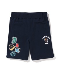 MULTI FONTS SWEAT SHORTS M
