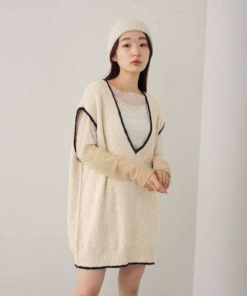 Kastane（カスタネ）の「チルデンニットベスト（ベスト）」 - WEAR