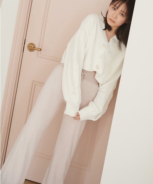 SNIDEL HOME（スナイデルホーム）の「ソフトベロアロングパンツ