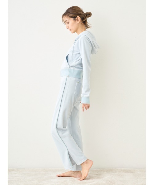 SNIDEL HOME（スナイデルホーム）の「ソフトベロアロングパンツ