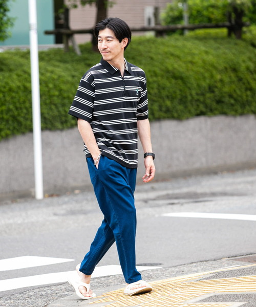 ITEMS URBANRESEARCH（アイテムズ アーバンリサーチ）の「シェフパンツ（その他パンツ・メンズ・ベージュ/インディゴブルー/ブラック・MEDIUM/LARGE）」の5枚目の写真