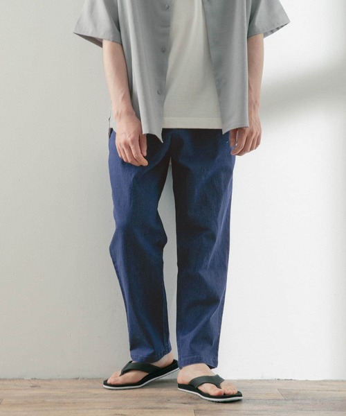 ITEMS URBANRESEARCH（アイテムズ アーバンリサーチ）の「シェフパンツ（その他パンツ・メンズ・ベージュ/インディゴブルー/ブラック・MEDIUM/LARGE）」の6枚目の写真