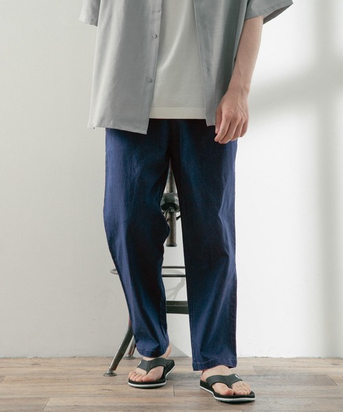 ITEMS URBANRESEARCH（アイテムズ アーバンリサーチ）の「シェフパンツ（その他パンツ・メンズ・ベージュ/インディゴブルー/ブラック・MEDIUM/LARGE）」の7枚目の写真