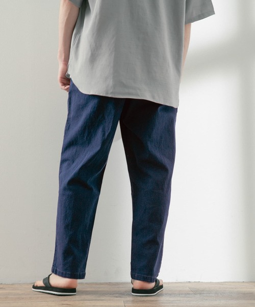 ITEMS URBANRESEARCH（アイテムズ アーバンリサーチ）の「シェフパンツ（その他パンツ・メンズ・ベージュ/インディゴブルー/ブラック・MEDIUM/LARGE）」の9枚目の写真