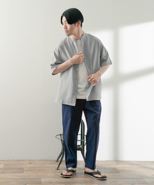 ITEMS URBANRESEARCH（アイテムズ アーバンリサーチ）の「シェフパンツ（その他パンツ・メンズ・ベージュ/インディゴブルー/ブラック・MEDIUM/LARGE）」の10枚目の写真