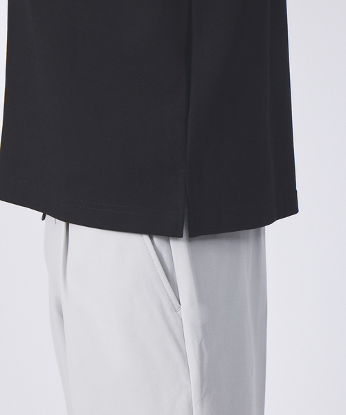 ABAHOUSE GRAY(アバハウスグレイ)の「【パネル切替】ポンチ 長袖 Tシャツ(Tシャツ/カットソー・メンズ・グレイッシュベージュ/ホワイト/ブラック・46/48)」の9枚目の写真