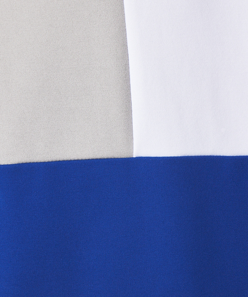 ABAHOUSE GRAY(アバハウスグレイ)の「【パネル切替】ポンチ 長袖 Tシャツ(Tシャツ/カットソー・メンズ・グレイッシュベージュ/ホワイト/ブラック・46/48)」の13枚目の写真