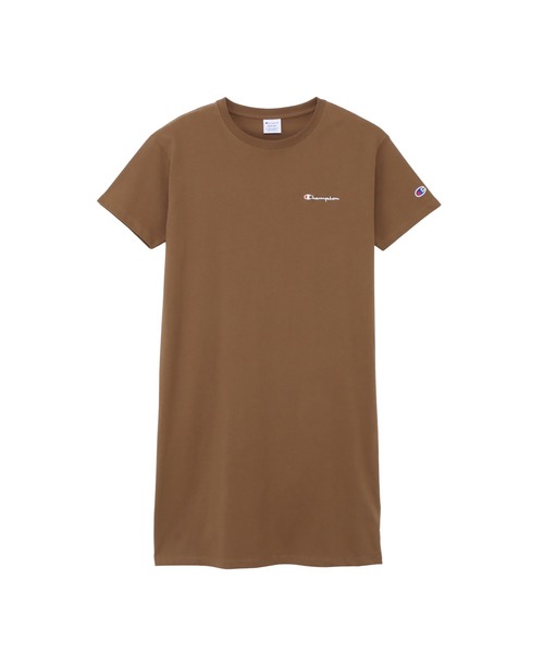 Champion（チャンピオン）の「【Champion/チャンピオン】レディース ワンピース（ワンピース・レディース・ライトピンク/ブラック/グレー/ベージュ系その他3/ホワイト/グリーン系その他/ブラウン/オートミール/グリーン系その他2/ブルー系その他/ピンク/サックスブルー/スカイブルー/セージグリーン/ブラウン系・MEDIUM/LARGE）」の5枚目の写真