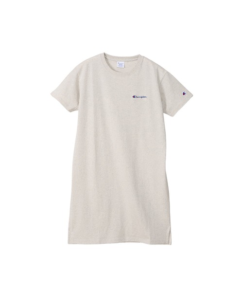 Champion（チャンピオン）の「【Champion/チャンピオン】レディース ワンピース（ワンピース・レディース・ライトピンク/ブラック/グレー/ベージュ系その他3/ホワイト/グリーン系その他/ブラウン/オートミール/グリーン系その他2/ブルー系その他/ピンク/サックスブルー/スカイブルー/セージグリーン/ブラウン系・MEDIUM/LARGE）」の6枚目の写真