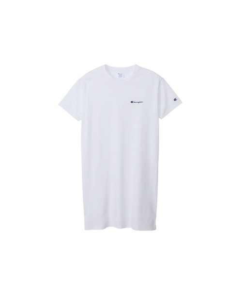 Champion（チャンピオン）の「【Champion/チャンピオン】レディース ワンピース（ワンピース・レディース・ライトピンク/ブラック/グレー/ベージュ系その他3/ホワイト/グリーン系その他/ブラウン/オートミール/グリーン系その他2/ブルー系その他/ピンク/サックスブルー/スカイブルー/セージグリーン/ブラウン系・MEDIUM/LARGE）」の2枚目の写真