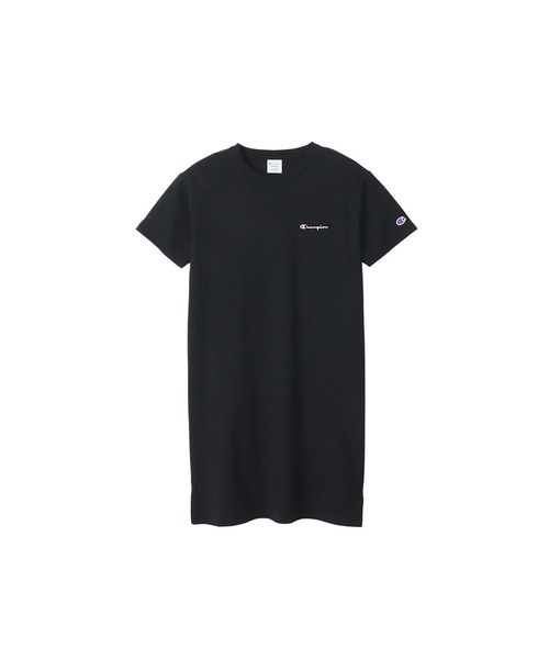 Champion（チャンピオン）の「【Champion/チャンピオン】レディース ワンピース（ワンピース・レディース・ライトピンク/ブラック/グレー/ベージュ系その他3/ホワイト/グリーン系その他/ブラウン/オートミール/グリーン系その他2/ブルー系その他/ピンク/サックスブルー/スカイブルー/セージグリーン/ブラウン系・MEDIUM/LARGE）」の3枚目の写真