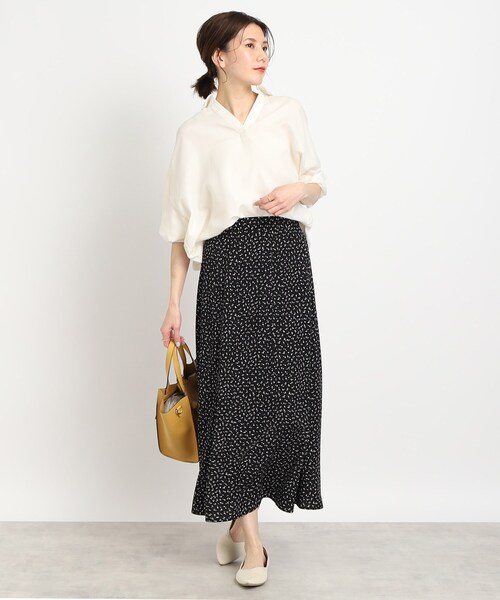 SHOO・LA・RUE（シューラルー）の「◆ドルマン衿付きシャツ（シャツ/ブラウス・レディース・ホワイト系/ピンク系/チャコールグレー/ブルー・00）」の10枚目の写真