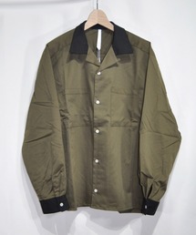 おしゃれスタ（オシャレスタ）の「オープンカラークレリックシャツ【IR】（シャツ/ブラウス）」