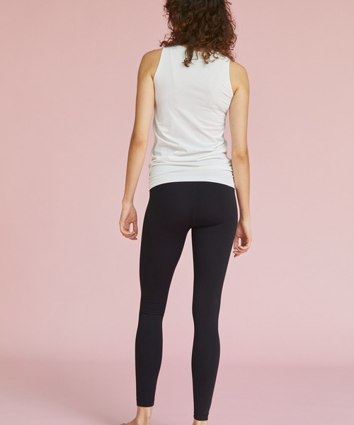 Julier Yoga and Relax(ジュリエヨガアンドリラックス)の「Julier Ecocoベア天竺タンクトップ(その他トップス・レディース・ピンク/ホワイト/ブラック・1/0)」の6枚目の写真