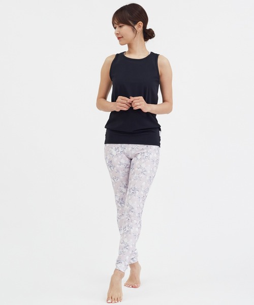Julier Yoga and Relax(ジュリエヨガアンドリラックス)の「Julier Ecocoベア天竺タンクトップ(その他トップス・レディース・ピンク/ホワイト/ブラック・1/0)」の13枚目の写真