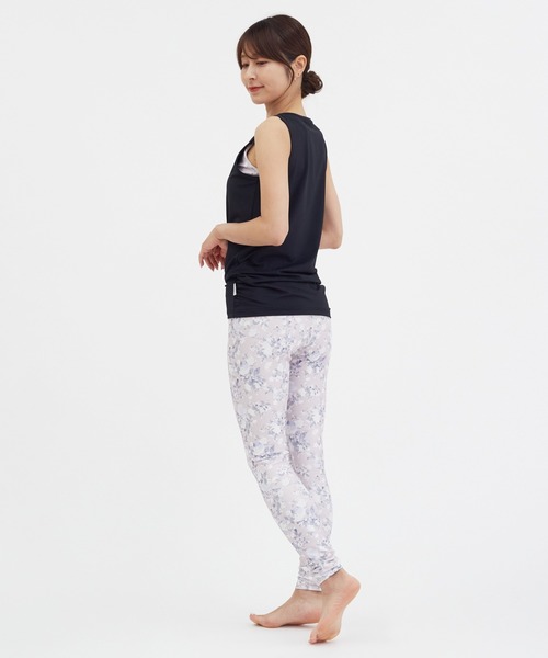 Julier Yoga and Relax(ジュリエヨガアンドリラックス)の「Julier Ecocoベア天竺タンクトップ(その他トップス・レディース・ピンク/ホワイト/ブラック・1/0)」の14枚目の写真