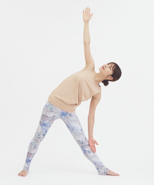 Julier Yoga and Relax(ジュリエヨガアンドリラックス)の「Julier Ecocoベア天竺タンクトップ(その他トップス・レディース・ピンク/ホワイト/ブラック・1/0)」の18枚目の写真