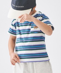 Daddy Oh Daddy | 天竺マルチボーダー半袖Ｔシャツ(Tシャツ/カットソー)