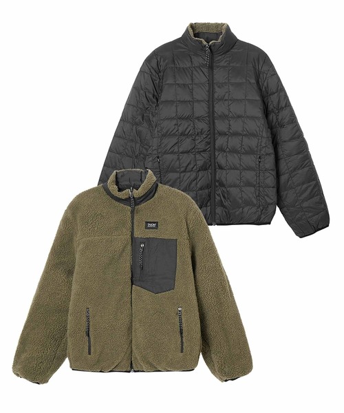 TAION（タイオン）の「TAION/ DOWNxBOA REVERSIBLE JKT/TAION-R102MB（その他アウター・メンズ・オリーブ/ブラウン/ベージュ/ブラック・LARGE/X-LARGE/MEDIUM）」の4枚目の写真