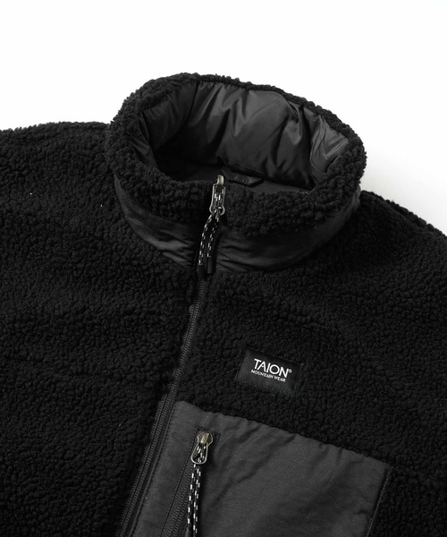 TAION（タイオン）の「TAION/ DOWNxBOA REVERSIBLE JKT/TAION-R102MB（その他アウター・メンズ・オリーブ/ブラウン/ベージュ/ブラック・LARGE/X-LARGE/MEDIUM）」の21枚目の写真