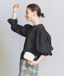 BEAUTY&YOUTH UNITED ARROWS | 【WEB限定】ボリュームスリーブカットソー -ウォッシャブル-(Tシャツ/カットソー)