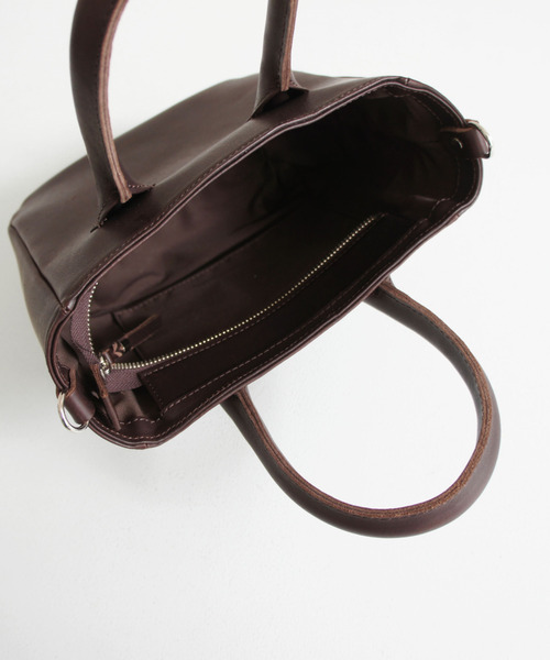 TIDEWAY(タイドウェイ)の「Niks TOTE / TYP S(トートバッグ・レディース・ブラウン/ブラック/チャコールグレー/グリーン・FREE)」の11枚目の写真