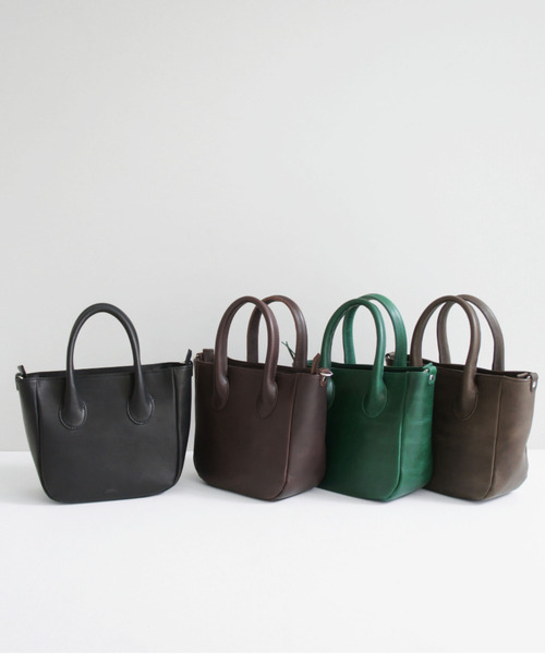 TIDEWAY(タイドウェイ)の「Niks TOTE / TYP S(トートバッグ・レディース・ブラウン/ブラック/チャコールグレー/グリーン・FREE)」の18枚目の写真