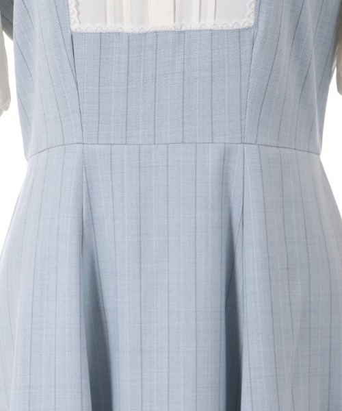 axes femme（アクシーズファム）の「タイ付重ね着風ストライプ