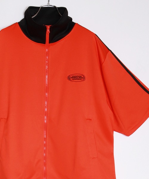 WESTSEA(ウエストシー)の「半袖トラックジャケット(その他トップス・メンズ・ベージュ系その他/オレンジ/ナチュラル/ブラック/グリーン/ブルー/サックスブルー・M/L)」の7枚目の写真