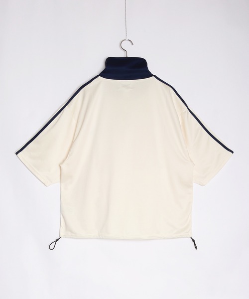 WESTSEA(ウエストシー)の「半袖トラックジャケット(その他トップス・メンズ・ベージュ系その他/オレンジ/ナチュラル/ブラック/グリーン/ブルー/サックスブルー・M/L)」の14枚目の写真