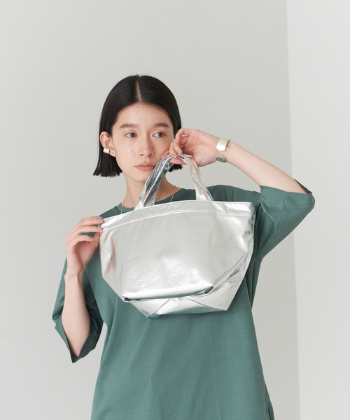collex（コレックス）の「メタリックボートトートバッグ（トートバッグ・レディース・ゴールド/シルバー・フリー）」の7枚目の写真