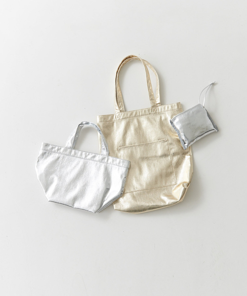 collex（コレックス）の「メタリックボートトートバッグ（トートバッグ・レディース・ゴールド/シルバー・フリー）」の16枚目の写真