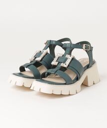 ｂｙあしながおじさんビジューバックルタンクソールサンダル