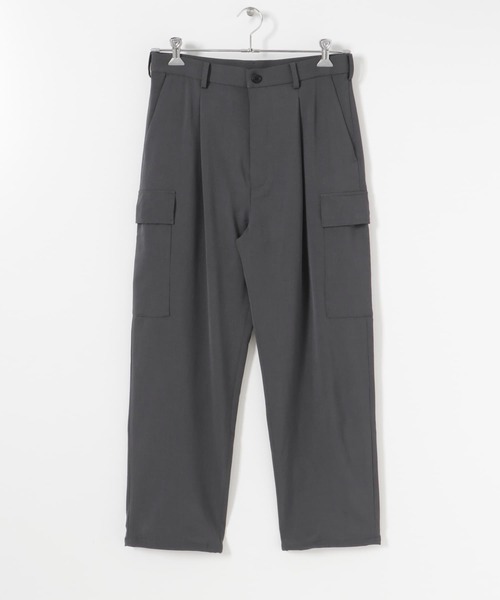 URBAN RESEARCH（アーバンリサーチ）の「ワンタックカーゴパンツ（カーゴパンツ・メンズ・チャコールグレー/オリーブ・MEDIUM/LARGE）」の21枚目の写真