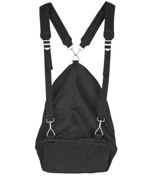 Figments(フィグメンツ)の「巾着バックパック(バックパック/リュック・レディース・ブラック/シルバー・FREE)」の5枚目の写真