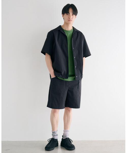 DAIWA（ダイワ）の「【別注】＜DAIWA×green label relaxing＞アクティブ ショートスリーブ シャツ（シャツ/ブラウス・メンズ・ネイビー/ブラック/ベージュ・M/L/XL）」の4枚目の写真