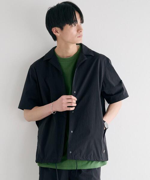 DAIWA（ダイワ）の「【別注】＜DAIWA×green label relaxing＞アクティブ ショートスリーブ シャツ（シャツ/ブラウス・メンズ・ネイビー/ブラック/ベージュ・M/L/XL）」の6枚目の写真